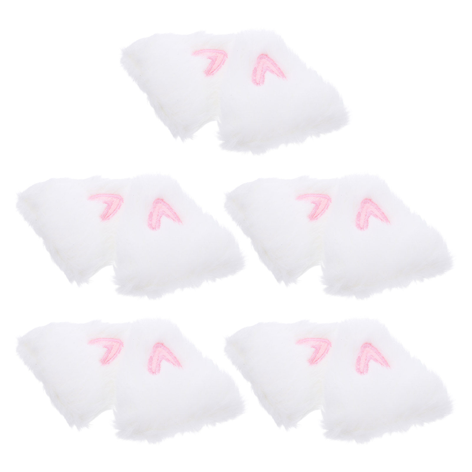 Embellish Craft - 10Pcs Cute Bunny Ear Charms Vibrant
