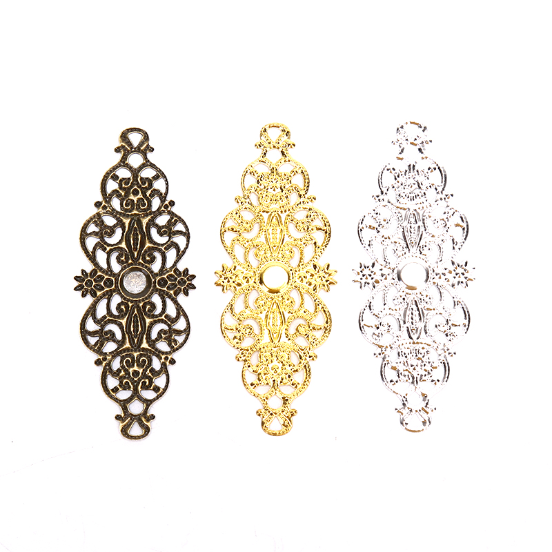 ★▲20Pcs Filigree Flower Wrap C - Embellish Craft recension och pris