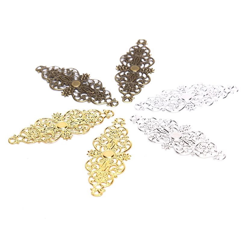 ★▲20Pcs Filigree Flower Wrap C - Embellish Craft recension och pris