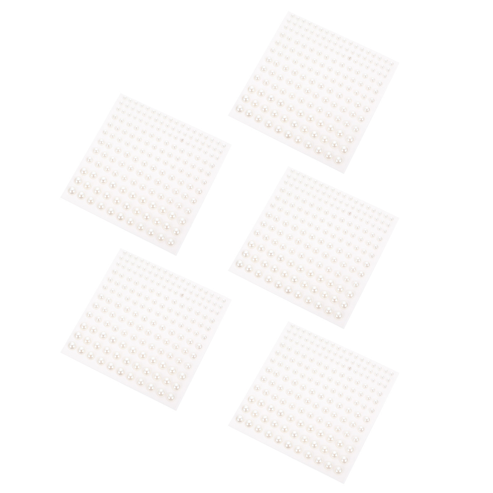 5Pcs Pearl Face Stickers Adhes - Embellish Craft recension och pris
