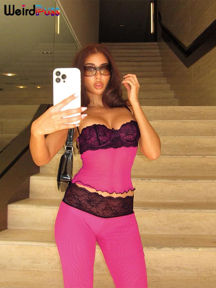 Weird Puss Patchwork Lace 2pie - Elastic Lace Trim recension och pris