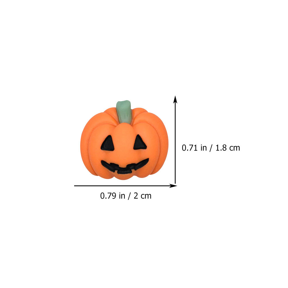 20Pcs Halloween Pumpkin Resin  - Embellish Craft recension och pris